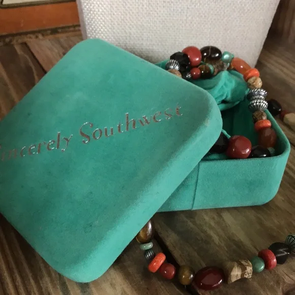 Simply Southwest Necklace & Bracelet Set - Carolyn Pollack - Picture 2 of 9